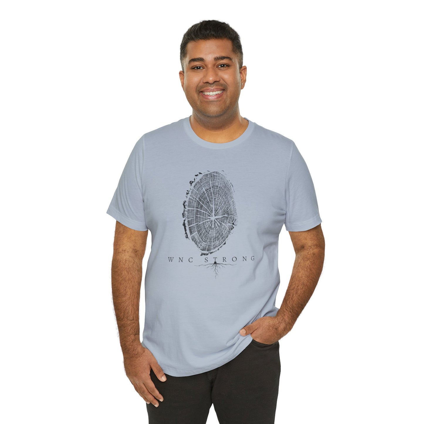 WNC Strong Tree Ring Tee