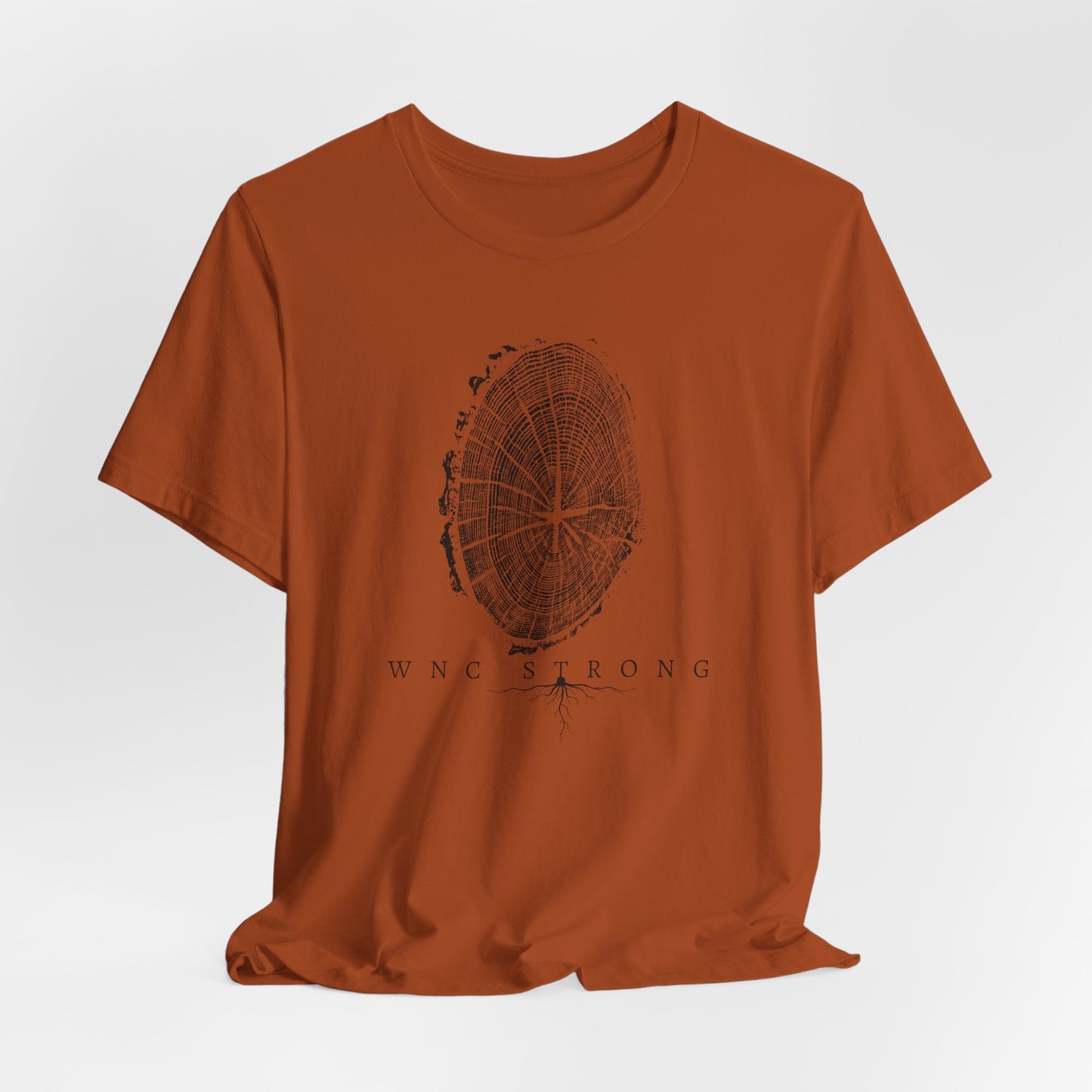 WNC Strong Tree Ring Tee