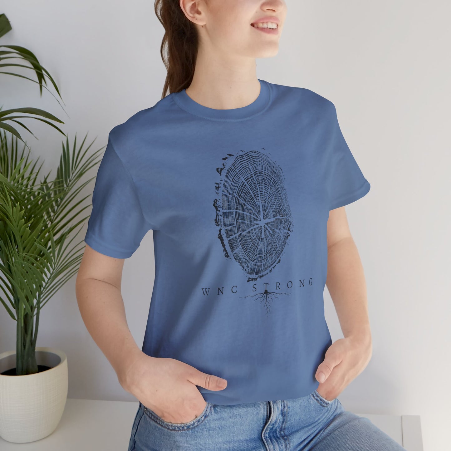 WNC Strong Tree Ring Tee