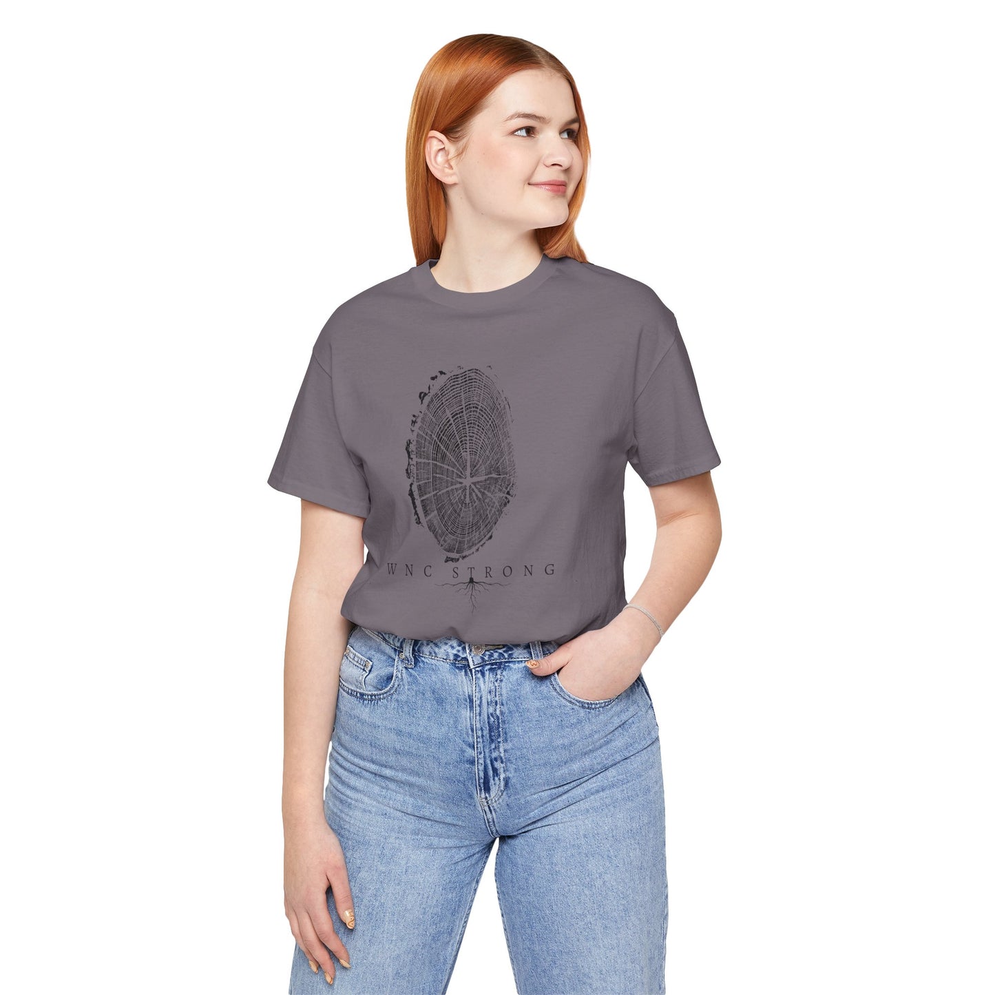 WNC Strong Tree Ring Tee
