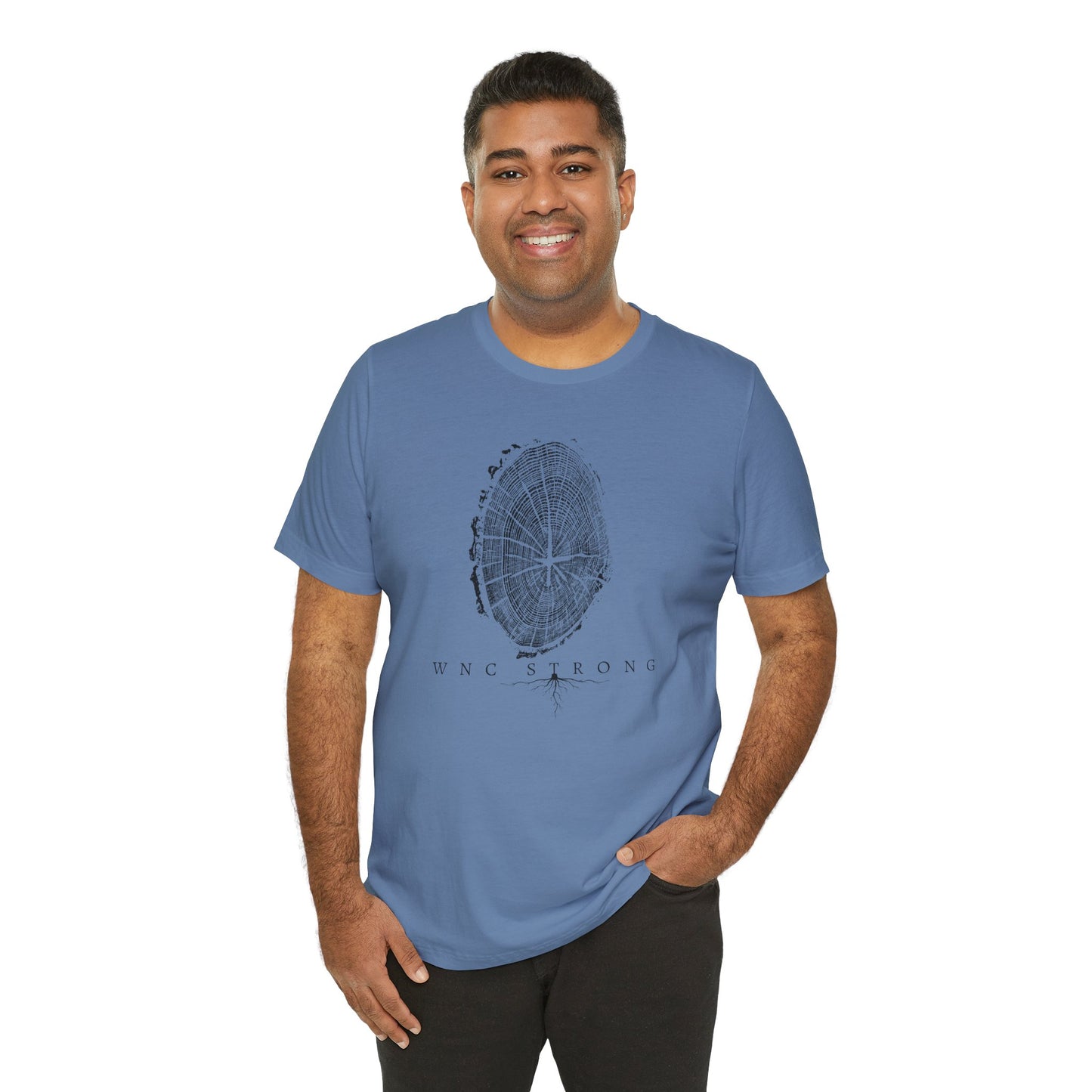 WNC Strong Tree Ring Tee