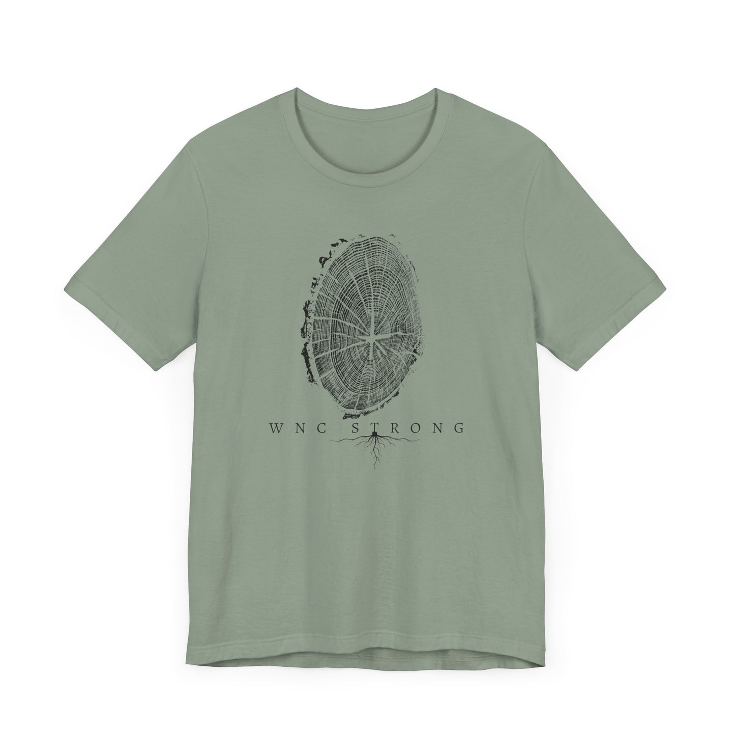 WNC Strong Tree Ring Tee
