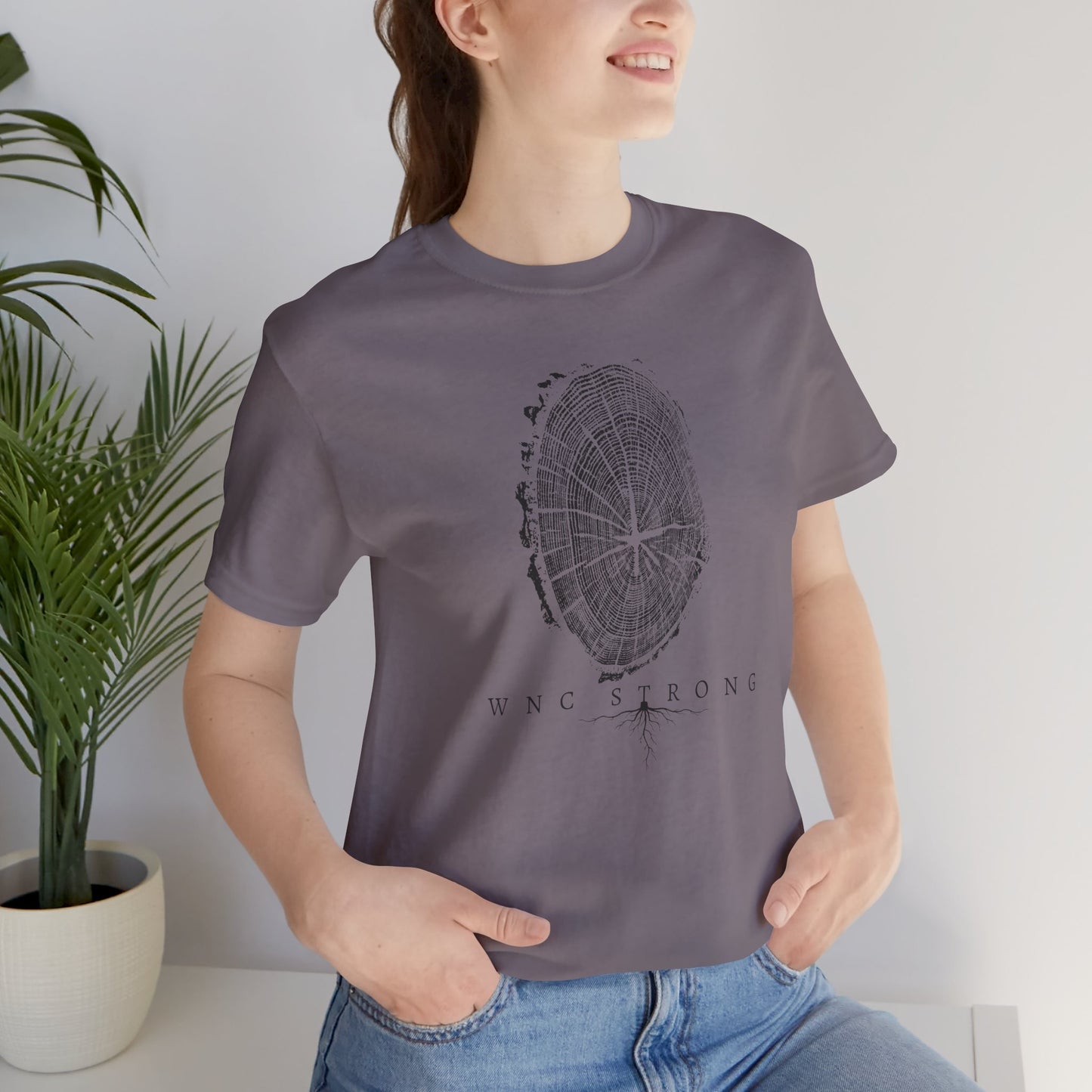WNC Strong Tree Ring Tee