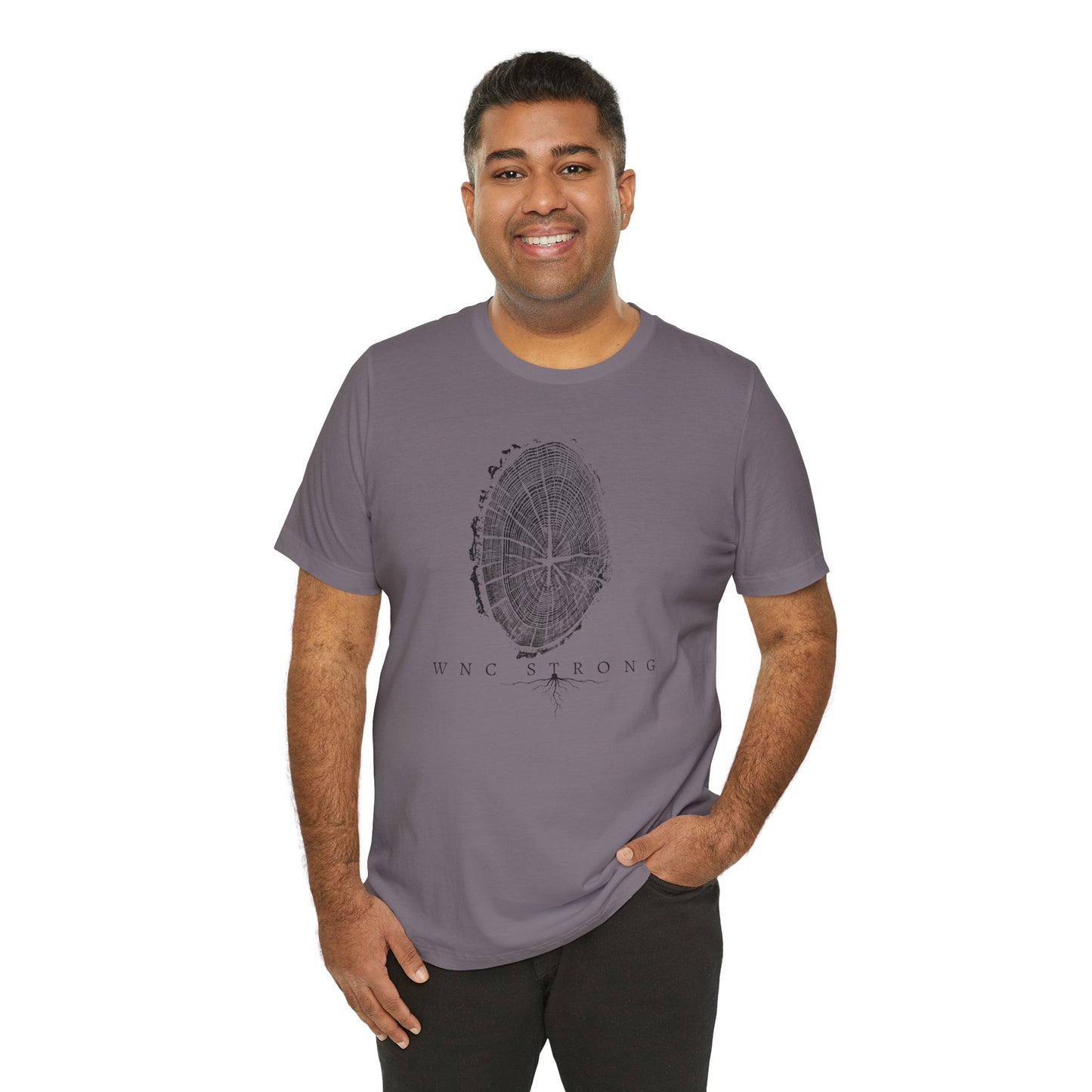 WNC Strong Tree Ring Tee