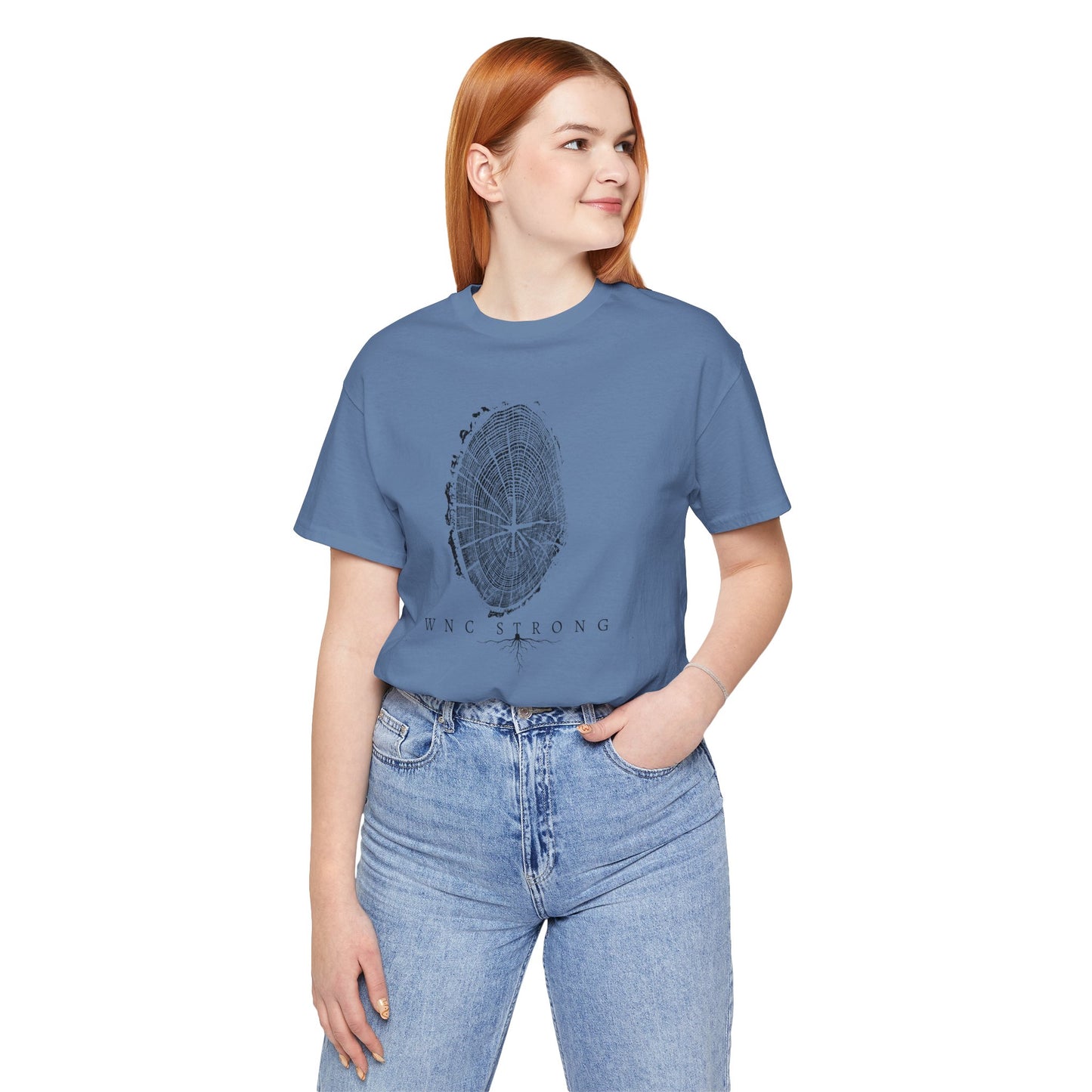 WNC Strong Tree Ring Tee