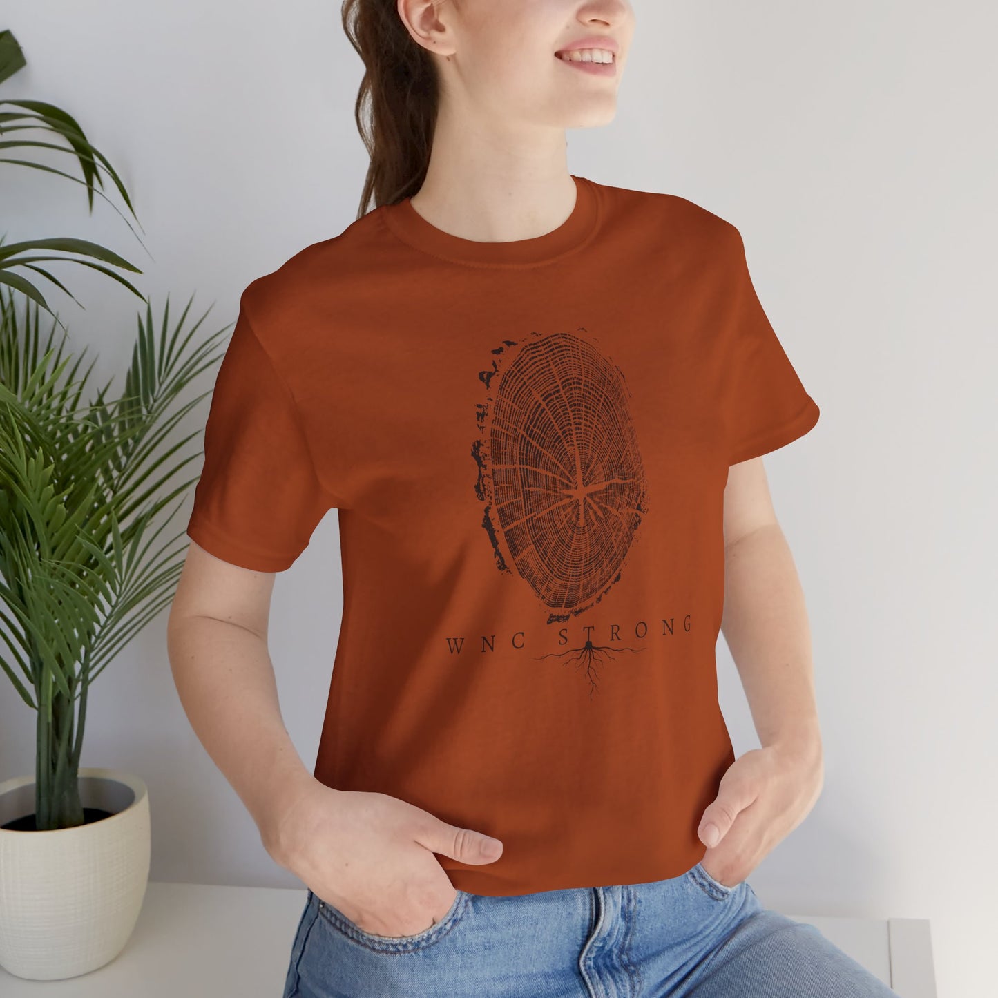 WNC Strong Tree Ring Tee
