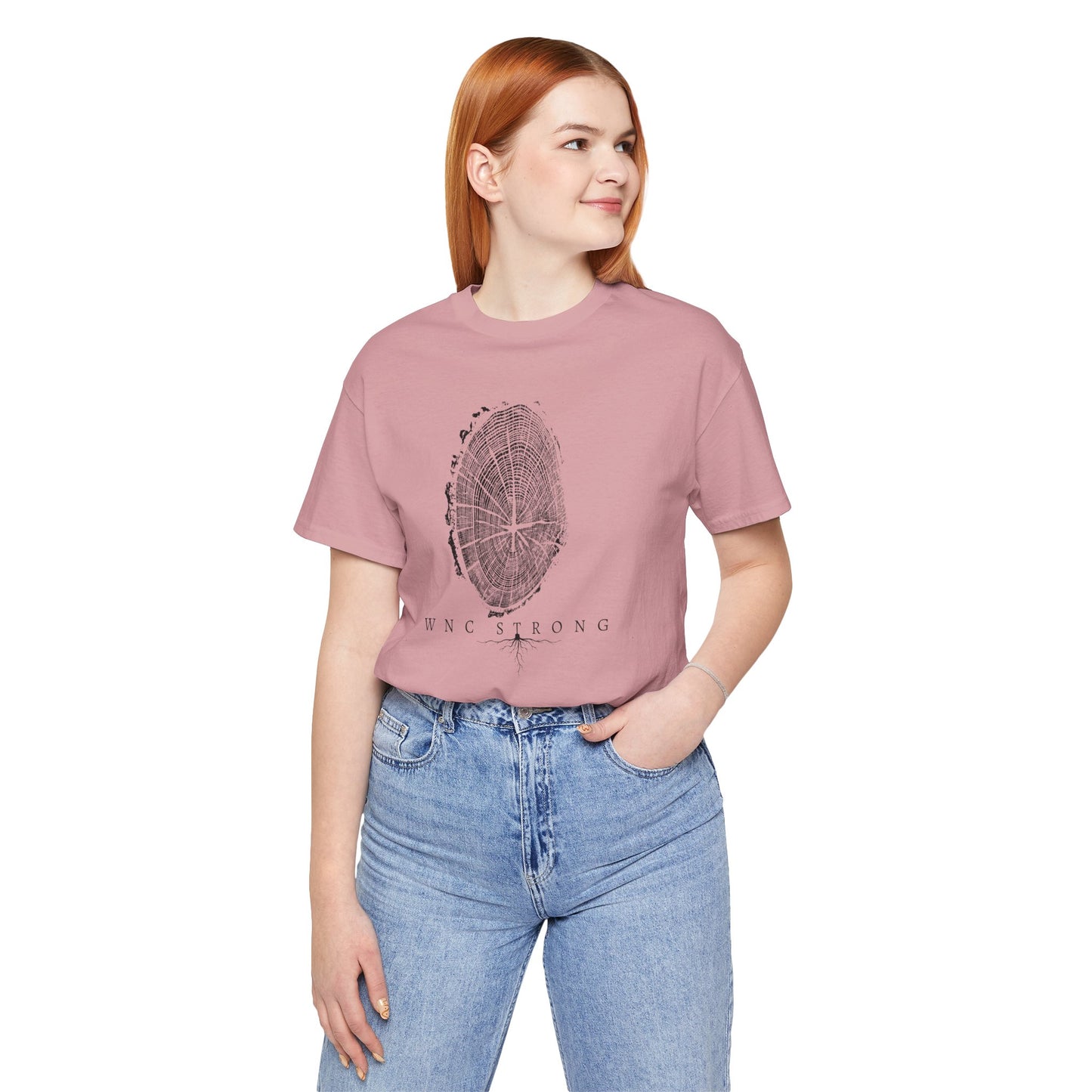WNC Strong Tree Ring Tee