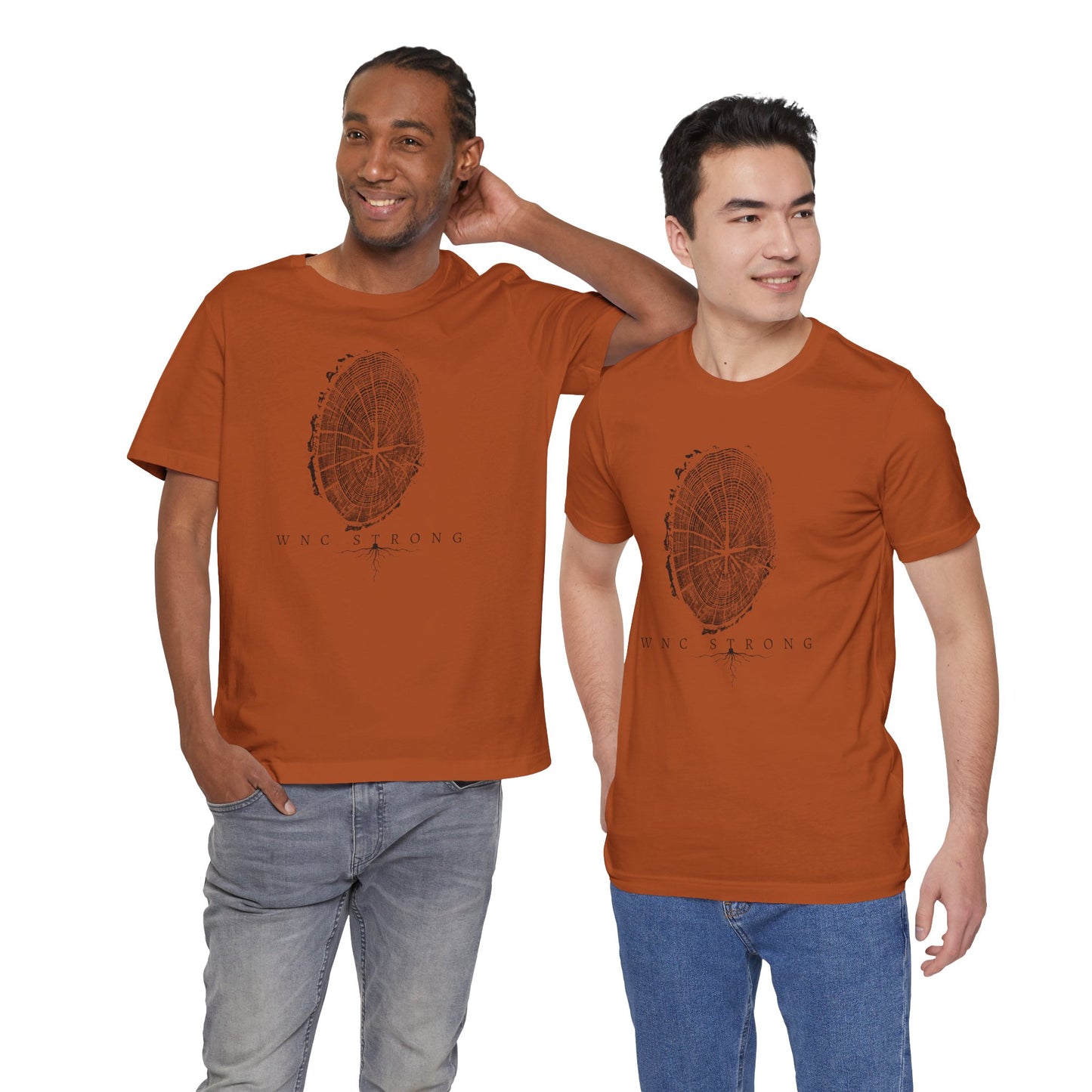 WNC Strong Tree Ring Tee