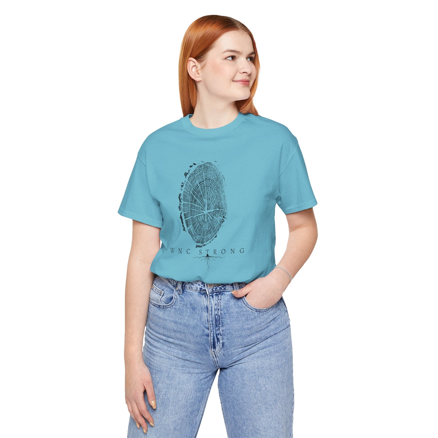 WNC Strong Tree Ring Tee