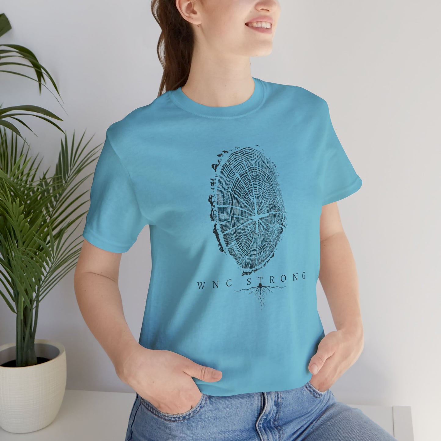WNC Strong Tree Ring Tee