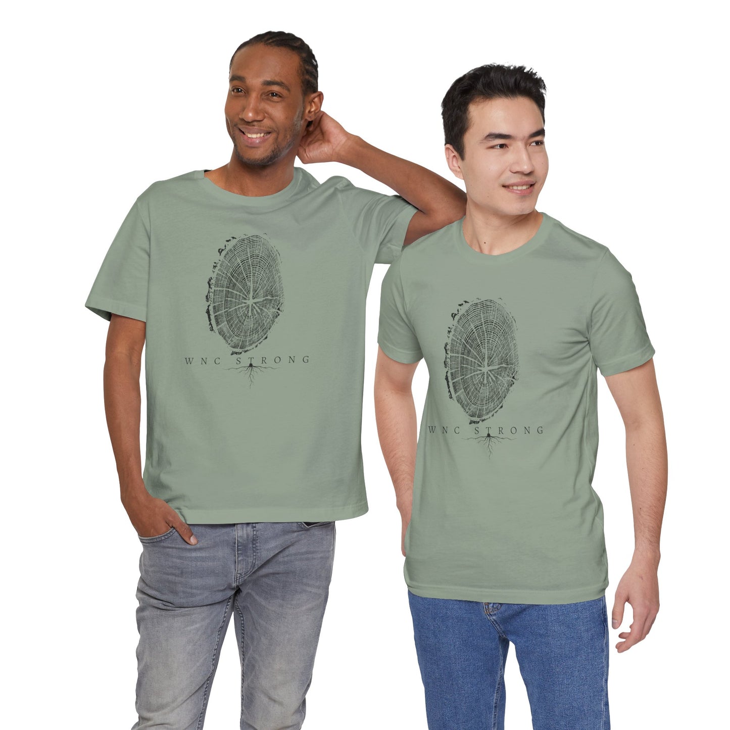 WNC Strong Tree Ring Tee