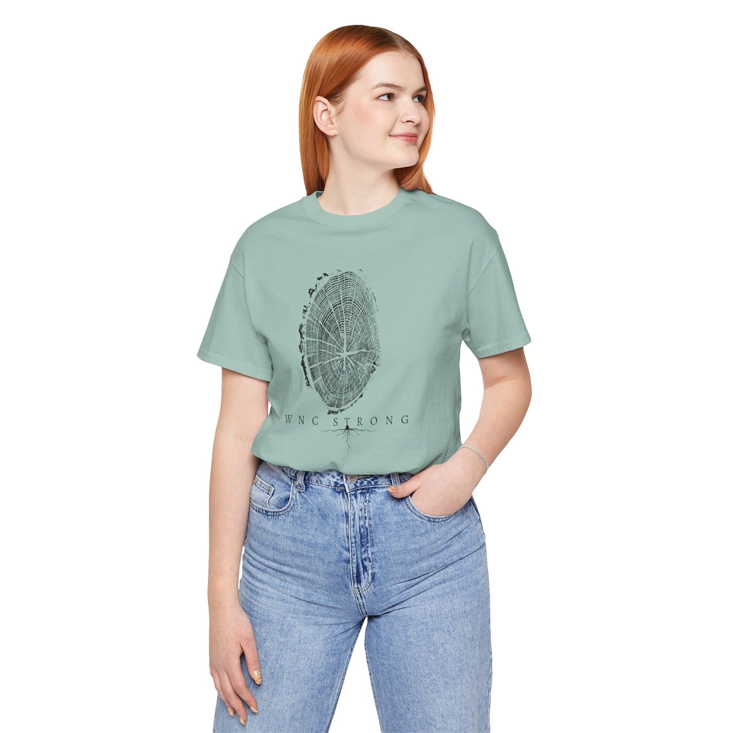 WNC Strong Tree Ring Tee