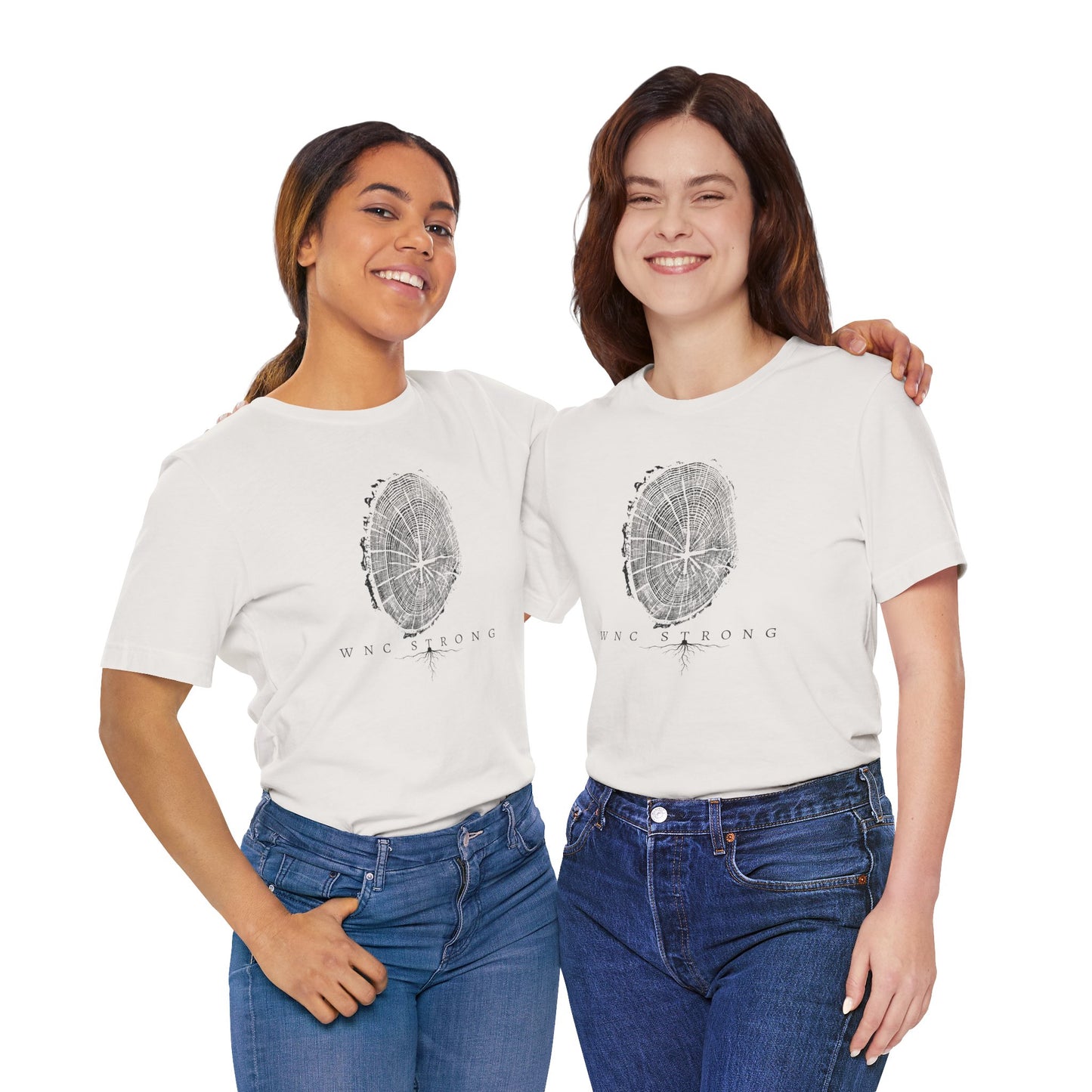 WNC Strong Tree Ring Tee
