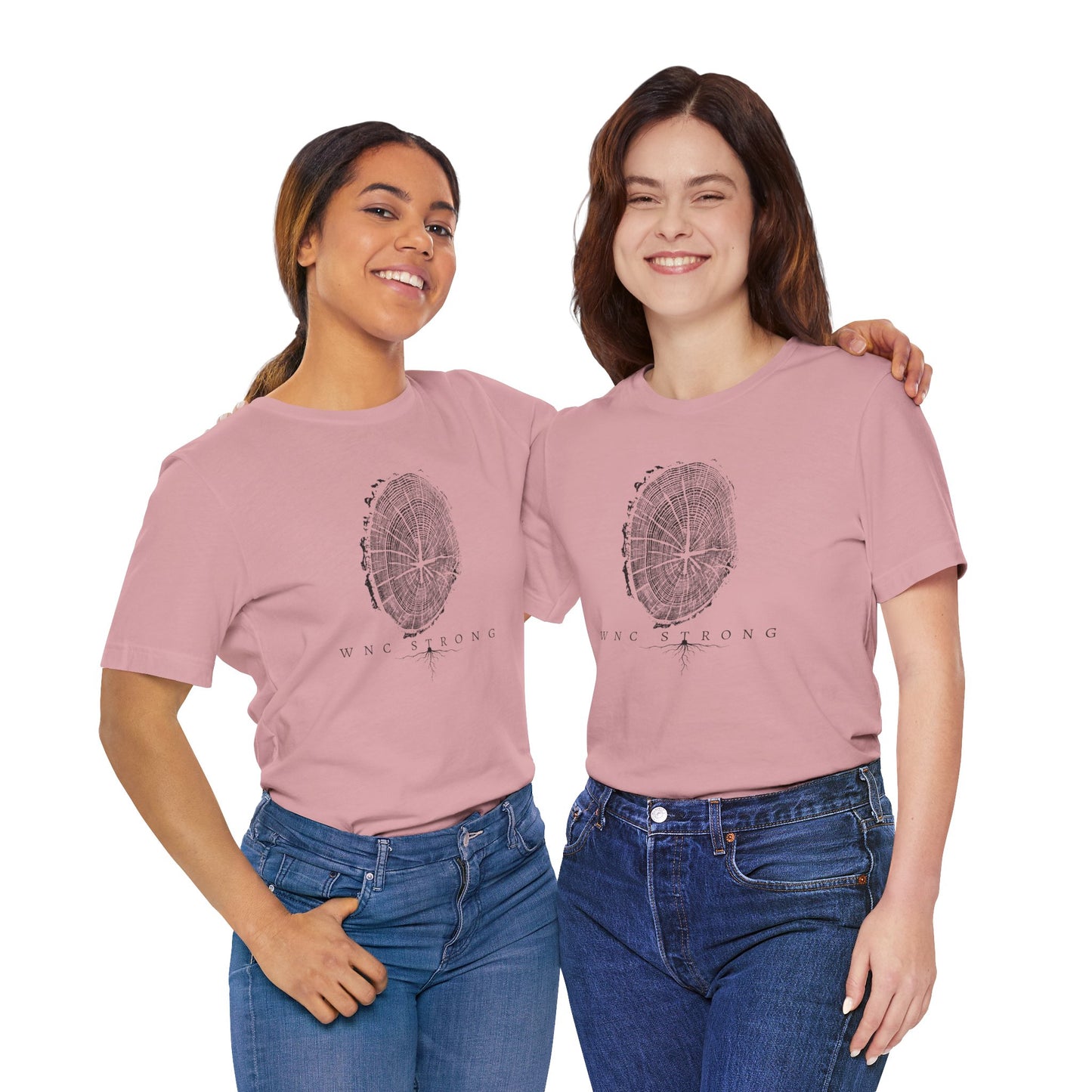 WNC Strong Tree Ring Tee