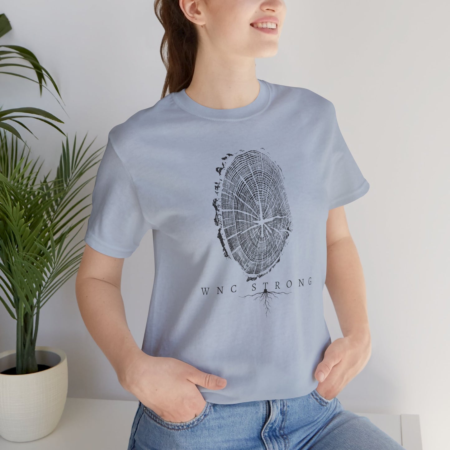 WNC Strong Tree Ring Tee