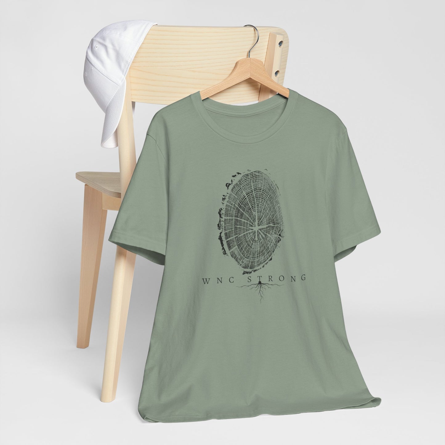 WNC Strong Tree Ring Tee