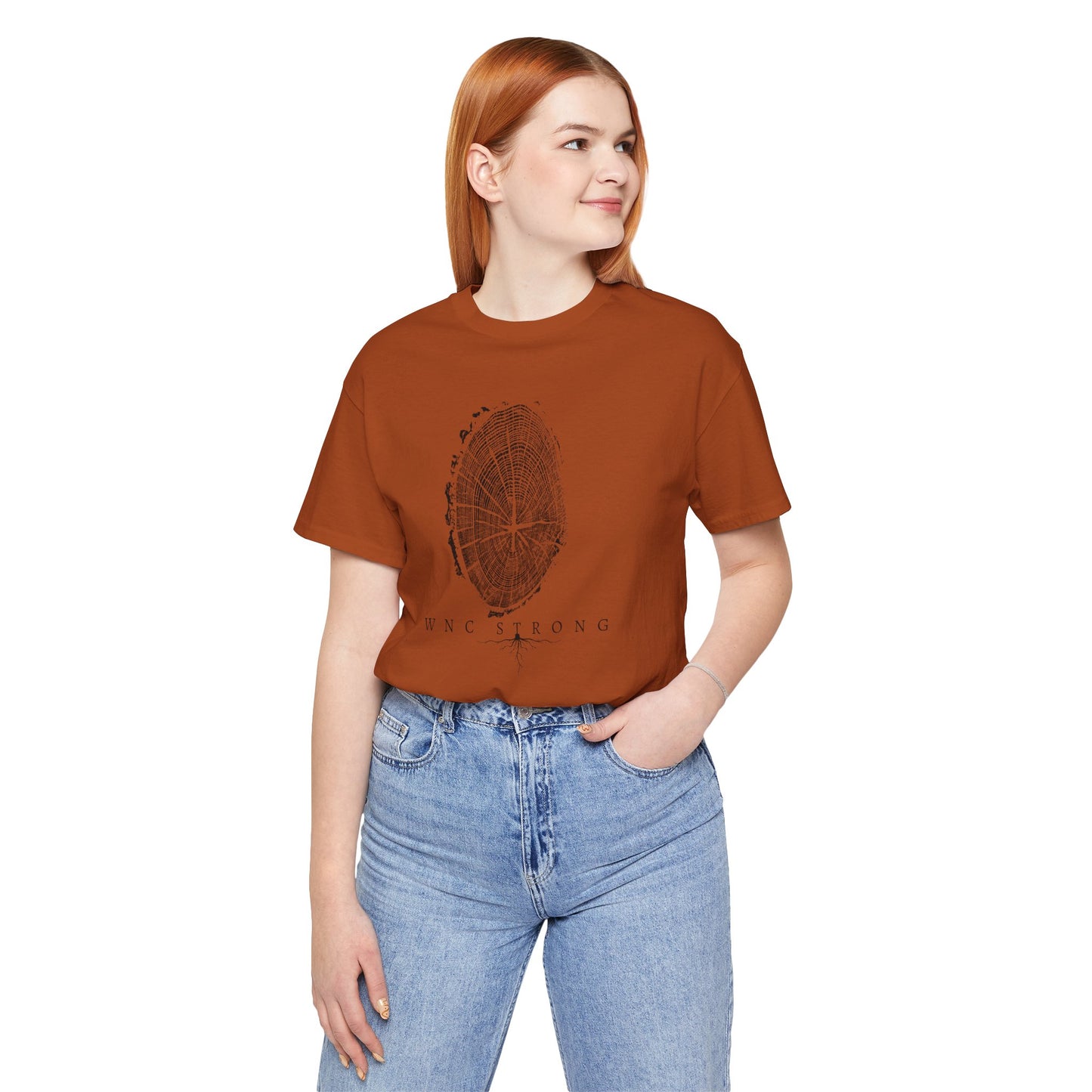 WNC Strong Tree Ring Tee