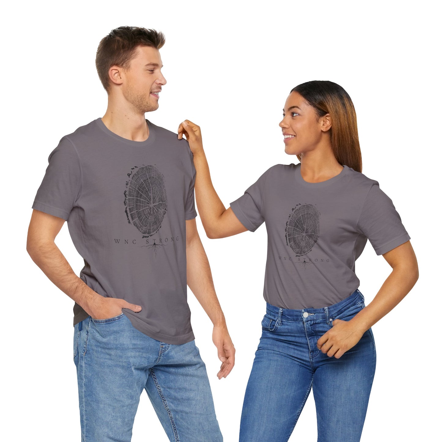 WNC Strong Tree Ring Tee