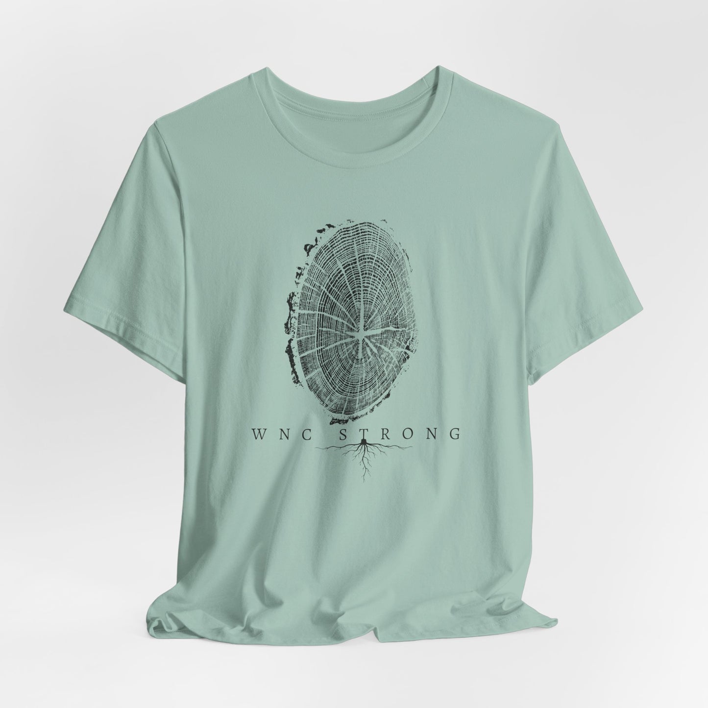 WNC Strong Tree Ring Tee