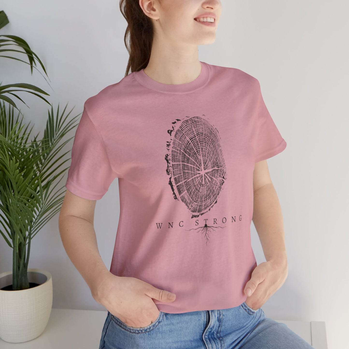 WNC Strong Tree Ring Tee