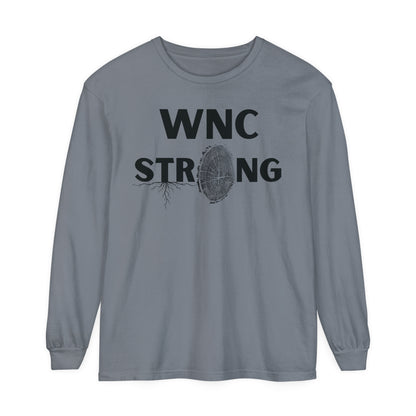 WNC Strong Tree Ring Print L/S Tee