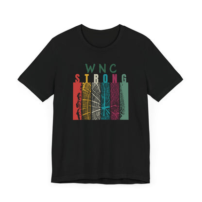 WNC Strong Color Block Tree Ring Tee