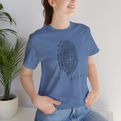 WNC Strong Tree Ring Tee