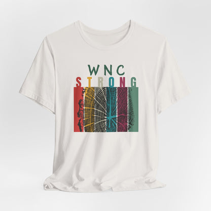 WNC Strong Color Block Tree Ring Tee