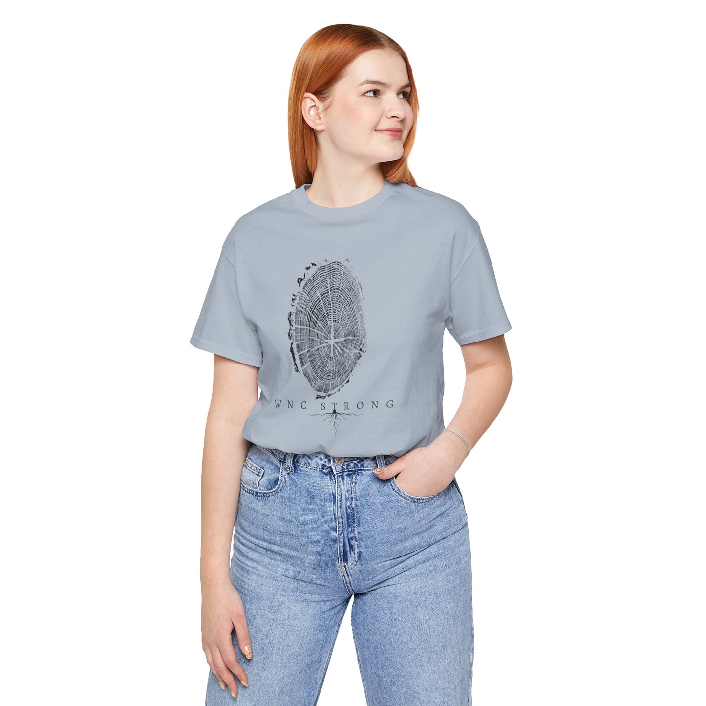 WNC Strong Tree Ring Tee