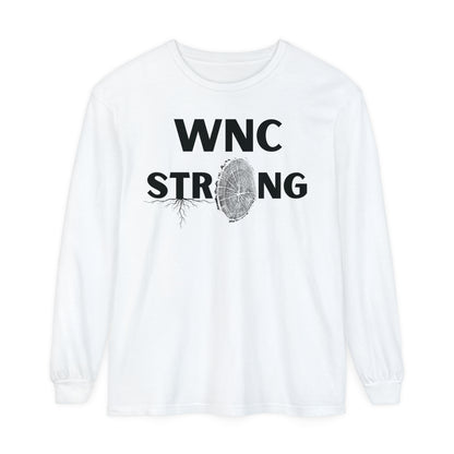 WNC Strong Tree Ring Print L/S Tee