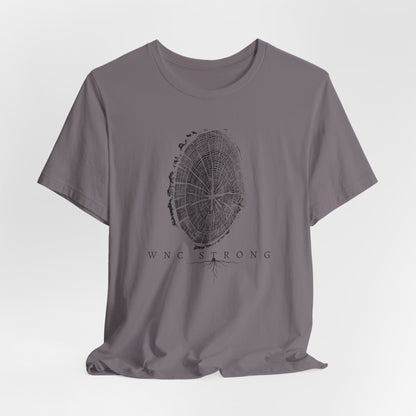 WNC Strong Tree Ring Tee