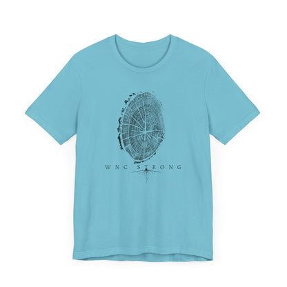 WNC Strong Tree Ring Tee