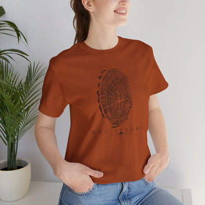 WNC Strong Tree Ring Tee