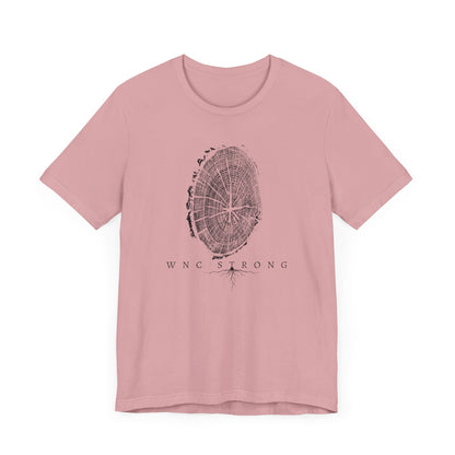 WNC Strong Tree Ring Tee