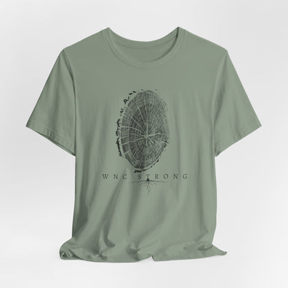 WNC Strong Tree Ring Tee
