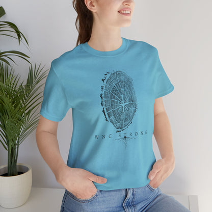 WNC Strong Tree Ring Tee