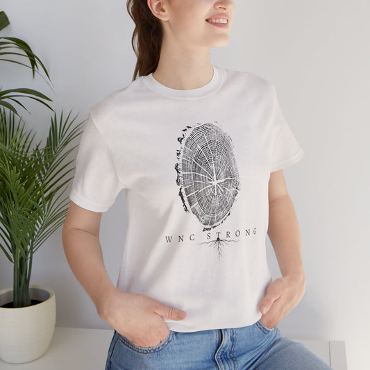 WNC Strong Tree Ring Tee