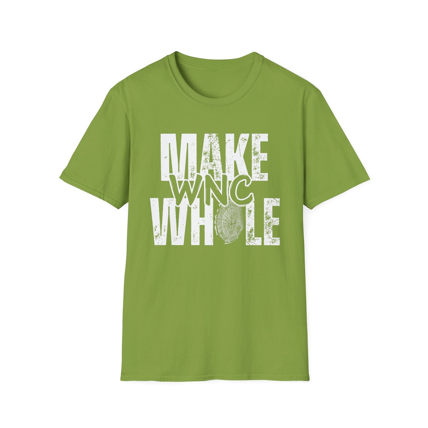 Make WNC Whole T-Shirt to Support Asheville Rebuild and Recover