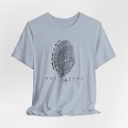 WNC Strong Tree Ring Tee