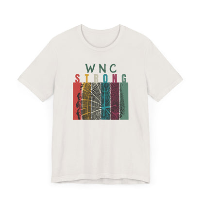 WNC Strong Color Block Tree Ring Tee