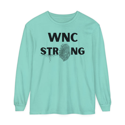 WNC Strong Tree Ring Print L/S Tee