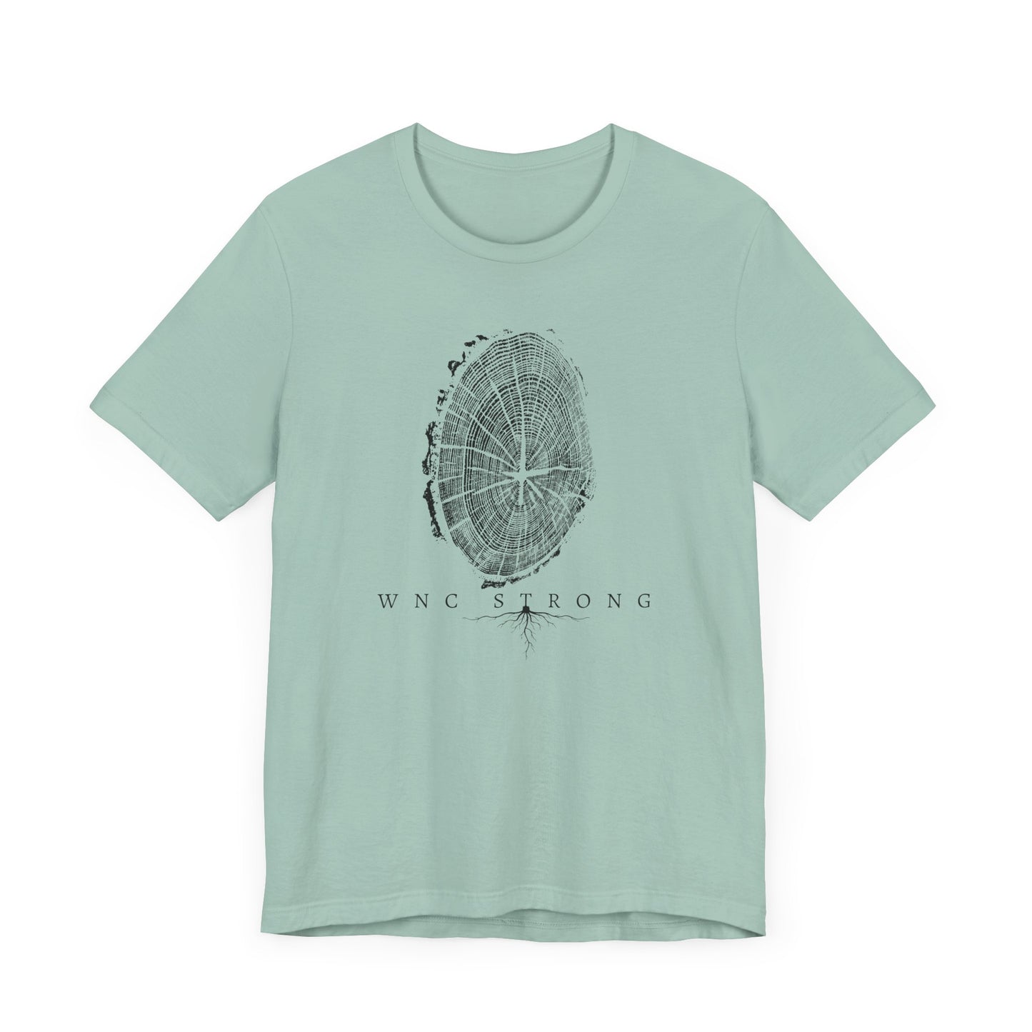 WNC Strong Tree Ring Tee