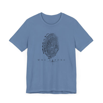 WNC Strong Tree Ring Tee