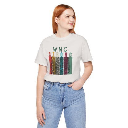 WNC Strong Color Block Tree Ring Tee