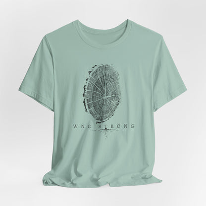 WNC Strong Tree Ring Tee
