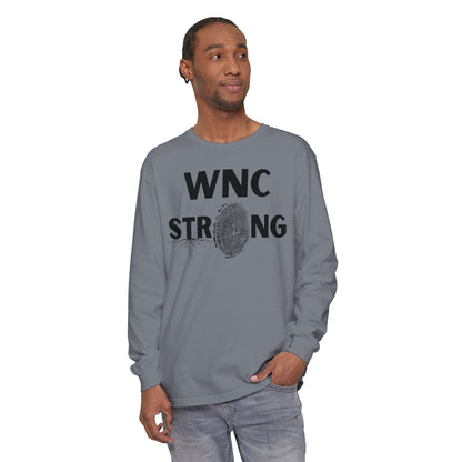 WNC Strong Tree Ring Print L/S Tee